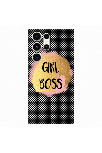 Other Samsung S23 Ultra Girl boss make up Transparent Silicone TPU Θήκη
