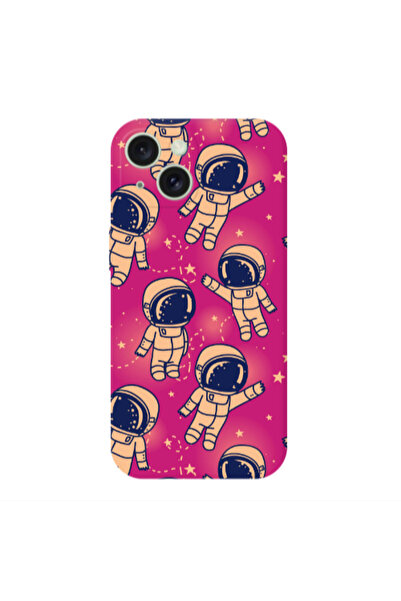 Other Apple iPhone 15 Plus Smoll astronauts Transparent Silicone TPU Θήκη
