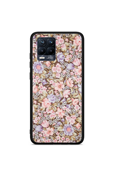 Other Realme 8 i Blue Roses Black Glossy Θήκη