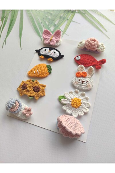 Hand Mother's Since 2024 Baby Handmade Crochet 10-Piece Hospital Release Baby...