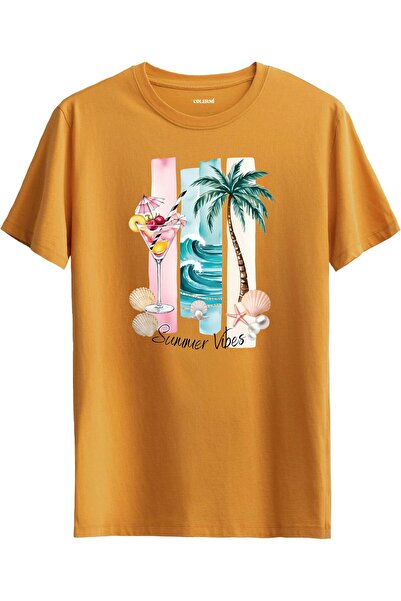 Colermi Summer Breeze Beach Themed T-Shirt