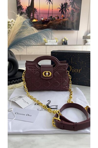 Moda Dior شنطة كتف نسائية مع ملحقاتها