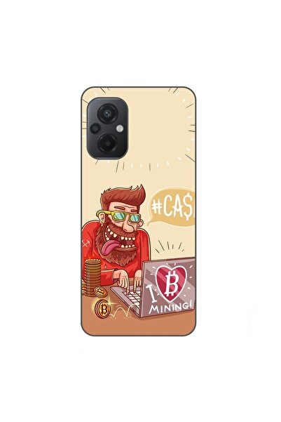 OEM Case compatible with Xiaomi Poco M5 Silicon Gel Tpu Model BTC Mining