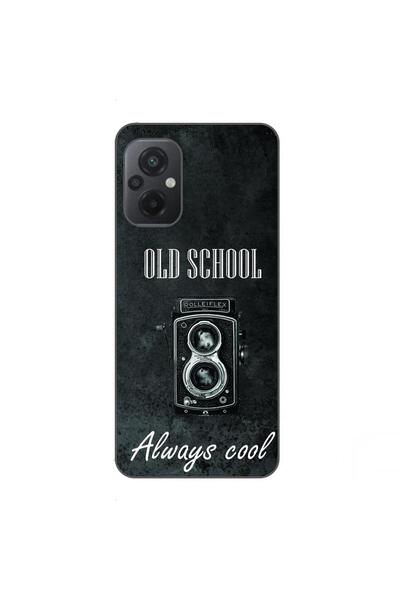 OEM Case compatible with Xiaomi Poco M5 Silicone Gel Tpu Retro Camera Pattern