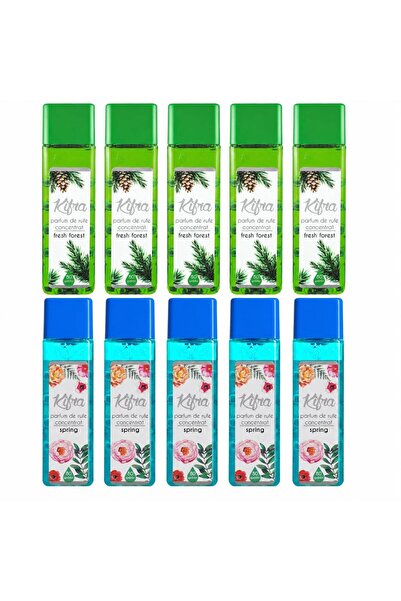 Mercaton 10 Parfumuri de Rufe Kifra (5x Fresh Forest & 5x Spring) – Prospețim...