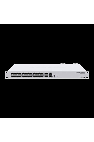 MIKROTIK Switch de gestionare cu 24 de porturi SFP+ 10Gbps și 2 porturi QSFP+...