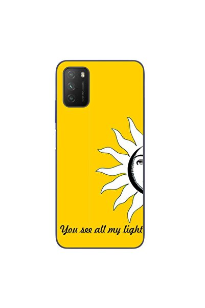 OEM Case compatible with Xiaomi Poco M3 Silicone Gel Tpu Pattern Couples Sun