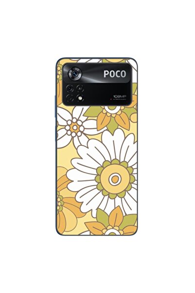 OEM Case compatible with Xiaomi Poco X4 Pro Silicone Gel Tpu Pastel Garden Pa...