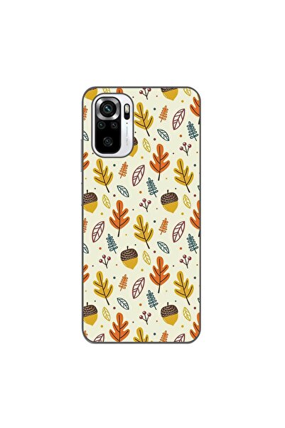 OEM Case compatible with Xiaomi Poco M5s Silicon Gel Tpu Model Autumn Pattern