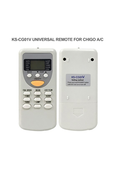KNTECH KS-CG01V Telecomandă universală pentru aer condiționat CHIGO, BEKO, NO...
