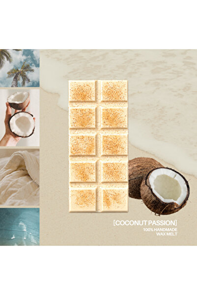 CandleJuice Coconut Passion – Wax Melt Snap Bar - 35g