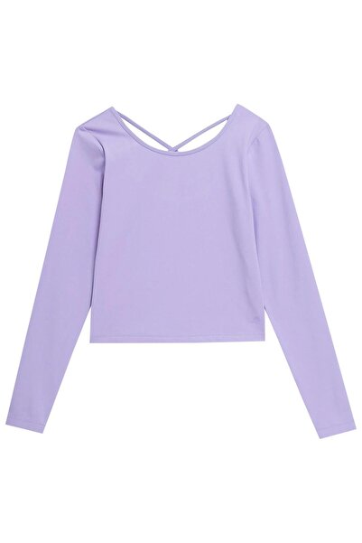 4F Womens Long-Sleeve Blouse S