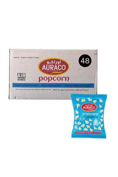 Auraco Popcorn Auraco ready to eat popcorn - Classic Salted