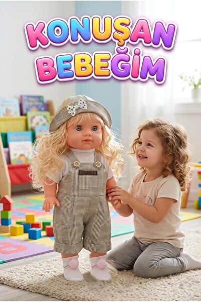 Tıfıl Toys Lucia Girl Konuşan 35 cm - Etkileşimli Kolları Bacakları ve Kafası...
