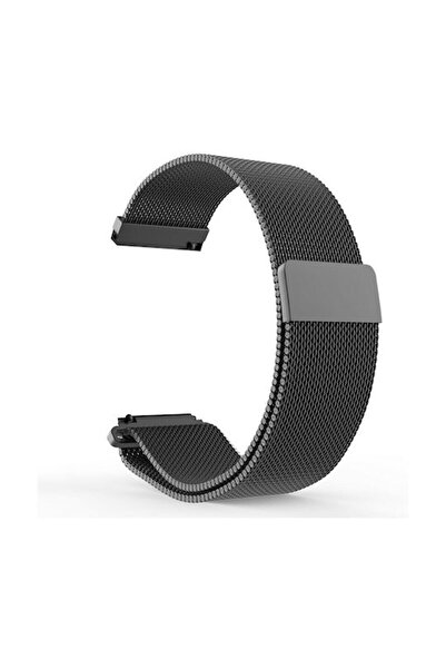 OEM Μπρασελέ Milanese από Ανοξείδωτο Ατσάλι Μαύρο για Huawei Watch GT Huawei ...