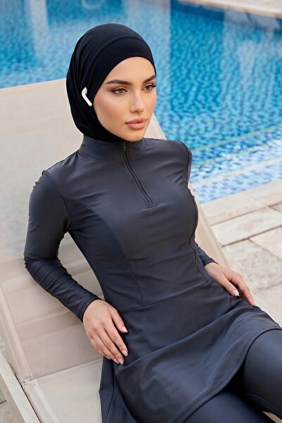 Aisha's Design Boyun Kapatıcı Özellikli ve Kulaklık Girişli (Deniz,Havuz) Yüz...
