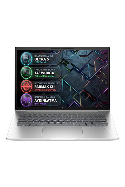 HP ProBook 4 G1i Intel Core Ultra 5 225U 32GB 1TB SSD 14" WUXGA Windows 11 Pr...