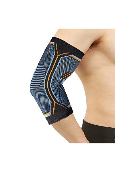Choice M Black blue LOOGDEEL 1Pcs Sports Knit Elbow Brace Weightlifting Compr...