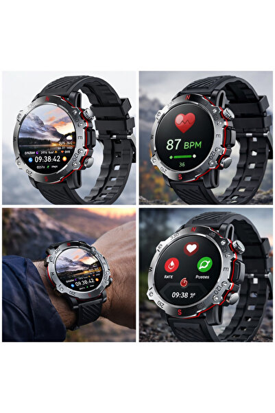 OEM Smartwatch Z21 Max, ecran TFT de 1.52 inch, monitorizare ritm cardiac, negru