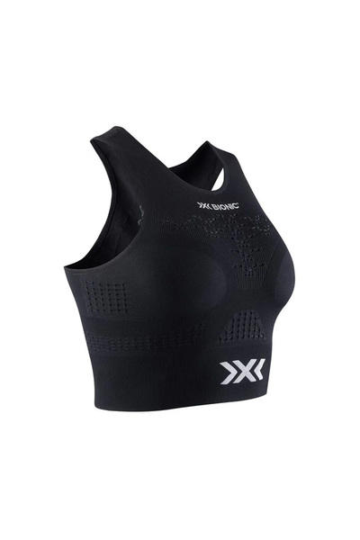 X Bionic Top de damă X-BIONIC Energizer 4.0 Fitness Crop Negru-Alb