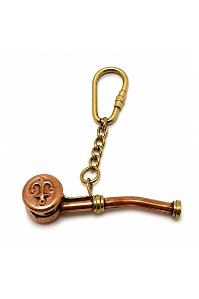 myhomehediyelik Brass Silistria Keychain