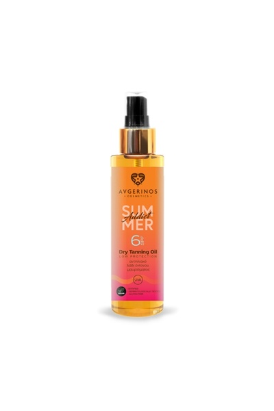 Avgerinos Cosmetics SUMMER ADDICT DRY TANNING OIL SPF 6 150ML