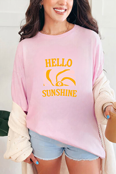 Sarah's Boutique Women's T-shirt – 100% cotton – Hello Sunshine