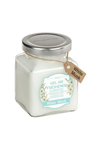 OEM Odorizant Cameră Gel, Aromă White Musk, Parfum de Masă pentru Locuință, 200g