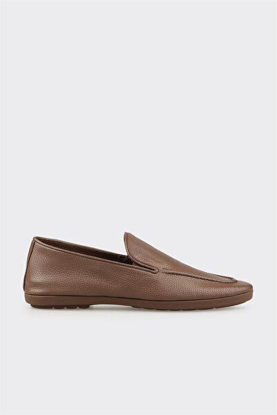 Elle Shoes Kahve Deri Erkek Günlük Ayakkabı
