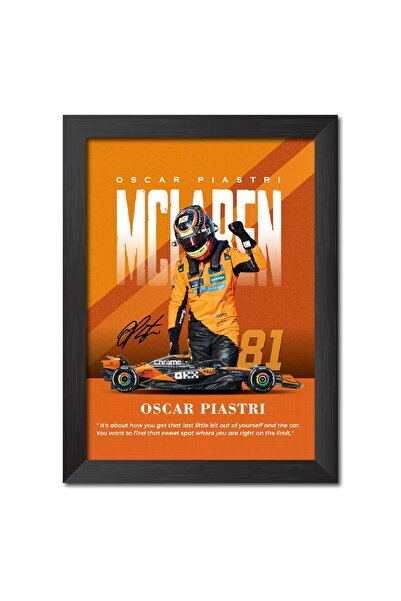 Signtouch Advertising Alayra Oscar Piastri Poster McLaren F1 Car Posters Form...