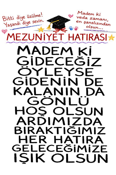 PROMISEBACKDROP2 150x200 cm, Mezuniyet Hatırası, Mezuniyet Afiş Okul Etkinlik...