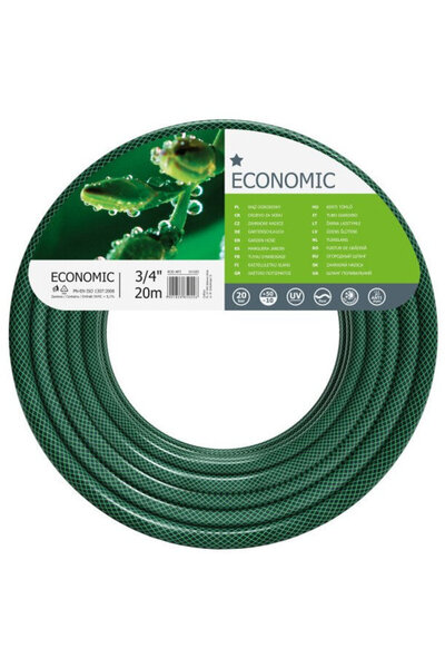 Cellfast Furtun de grădină 10-020 20 m Verde Poliester