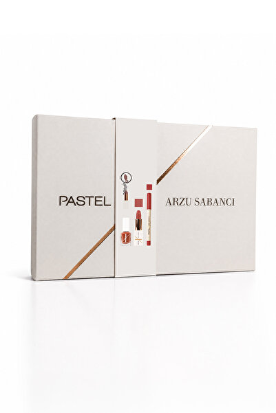 Pastel x Arzu Sabancı Summer Glow Oje + Ruj + Dudak Kalemi + Anahtarlık Seti ...