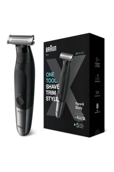 Braun Trimmer și aparat de ras hibrid pentru barbă Series X XT5100, utilizare...