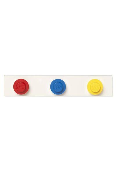 LEGO 41110001 Multicolor Wall Hanger with 3 Brick-Shaped Hooks