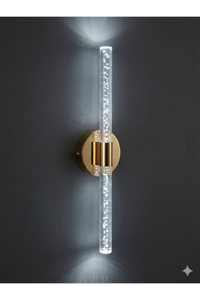 BACKHOME Bubbleflux Large 51 cm Modern Design Led Sconce - Wall Lamp - Gold -...