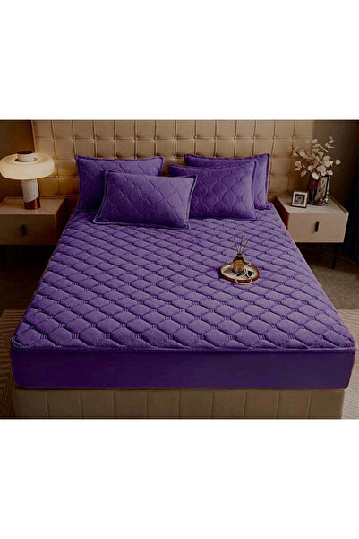 Dercasa Husă / Topper saltea cu elastic, violet ,160x200 cm Cod: TPC55