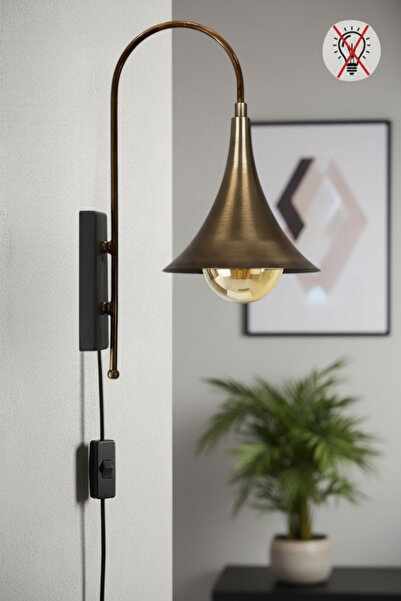 Bamyum Lyon Antique Plug-In Sconce Wall Lamp Modern for Hotel Cafe Restaurant...