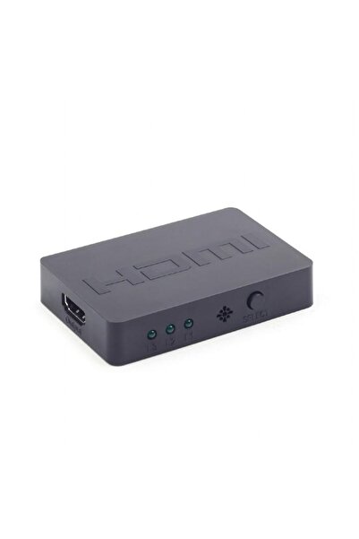 Gembird DSW-HDMI-34 Διακόπτης βίντεο, 3 Συσκευές σε 1 Οθόνη, 3x HDMI, Μαύρο