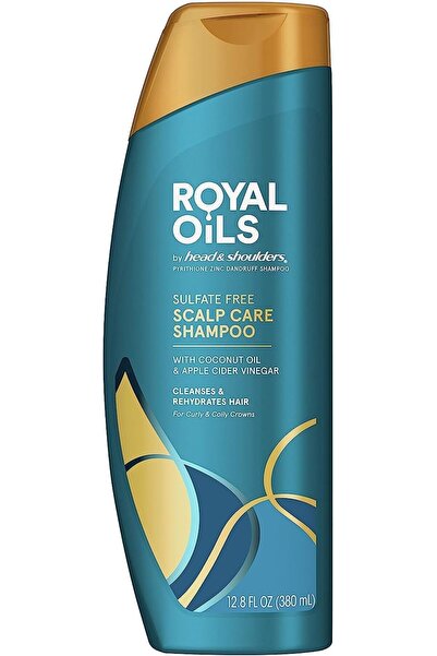Head & Shoulders Royal Oils Shampoo, Sulfate & Paraben Free, for Natural, Cur...