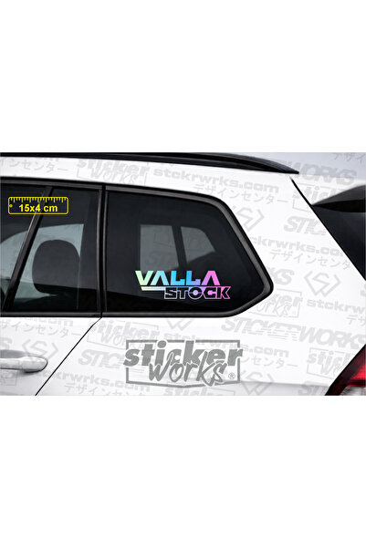 Sticker Works ملصق مخزون فالا