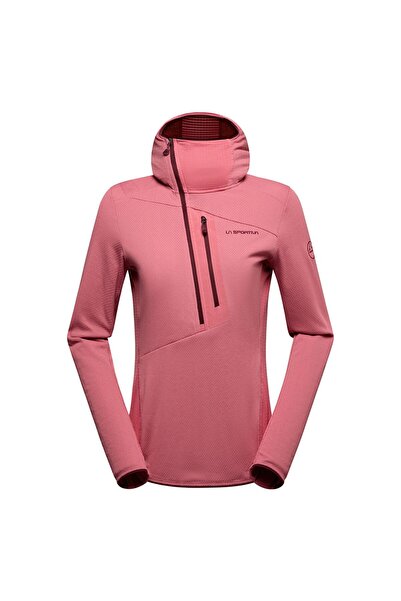 La Sportiva Women's Hoodie Big Wall FW 2025-Pink-XS