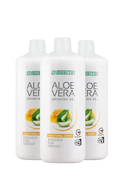 LR Τζελ Πόσιμο με Αλόη Βέρα 3 x 1000ml Παραδοσιακό Μέλι