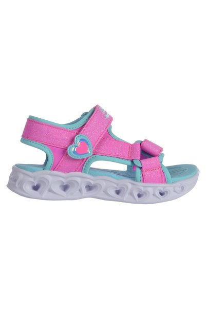 SKECHERS Sandale pentru copii HEART LIGHTS SANDALS-SUGAR SP - 303114LPKTQ