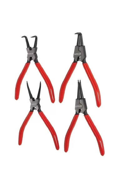 GIDA-CRIS Set 4 clesti pentru inele de siguranta din otel-carbon GC107