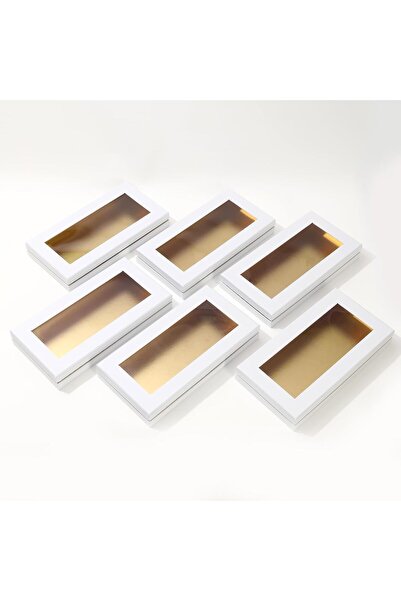 Red Dot Gift ® White Cardboard Candy Boxes with PVC Window, Pastry & Biscuit ...
