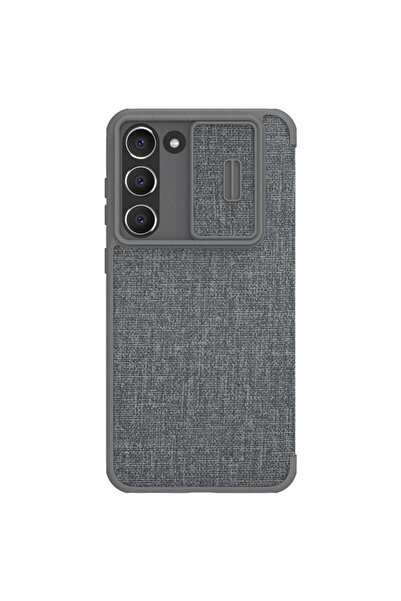 Nillkin Husă Qin Cloth Pro cu protecție pentru cameră pentru Samsung Galaxy S...