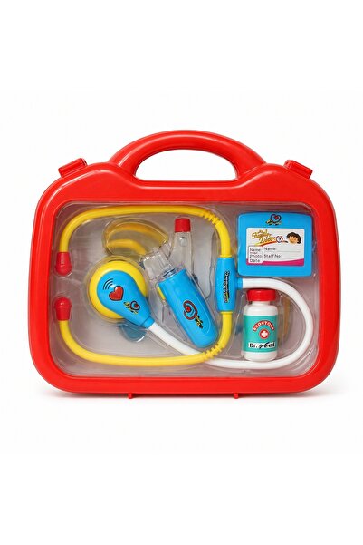 Avaleea Set Doctor Copii Cu Trusa Medicala Si Accesorii, Jucarie De Rol Cu St...
