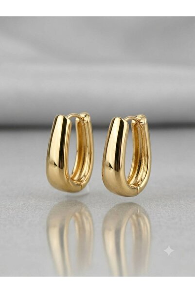 XUPING JEWELRY Kadın Küpe Kuyumcu Model 14K Altın Kaplama Paslanmaz Antialerj...