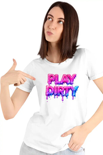 OEM Γυναικείο μπλουζάκι  "Play Dirty " K-pop Τζεόν Σόμι